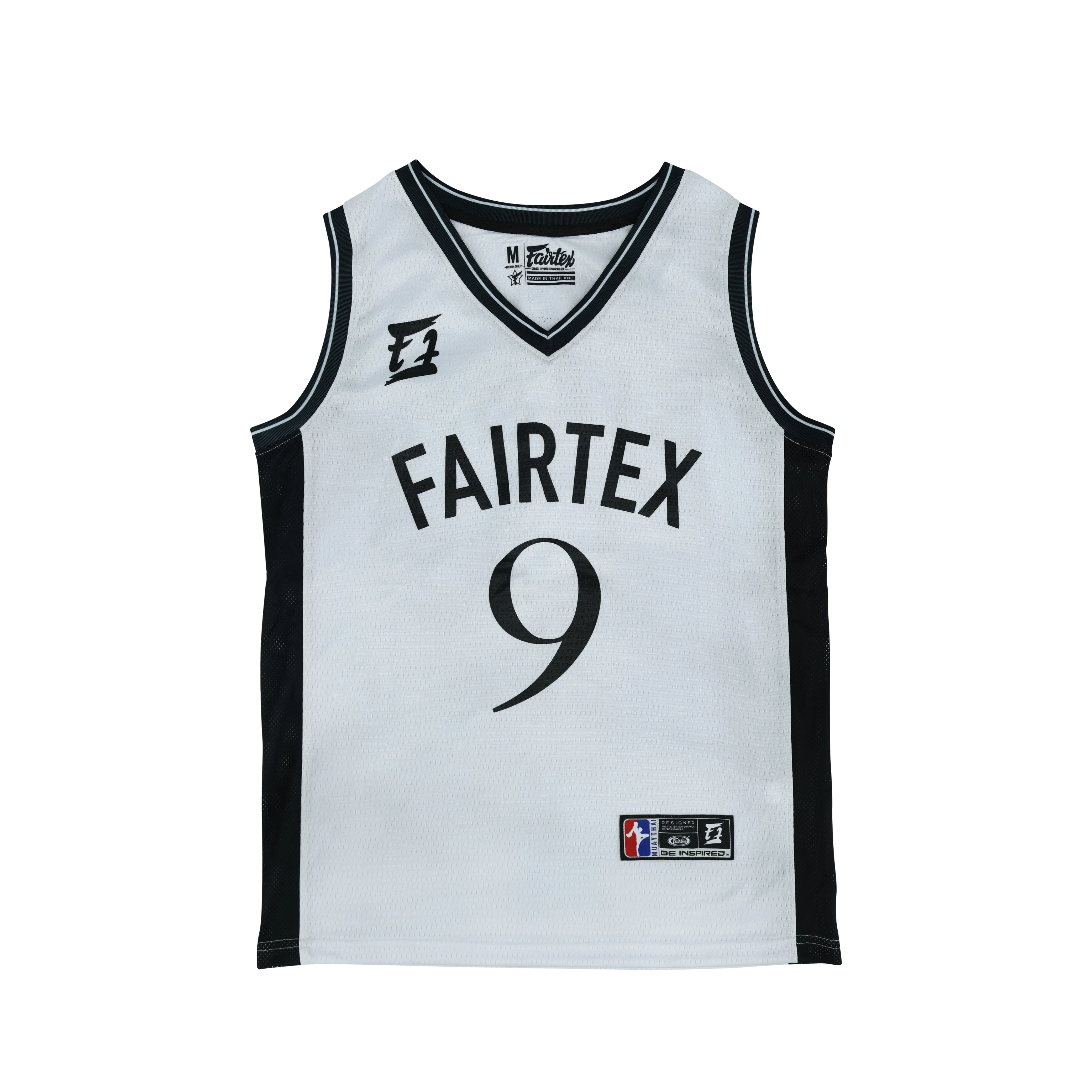 Fairtex Basketball Jersey - JS33 - White - White - L