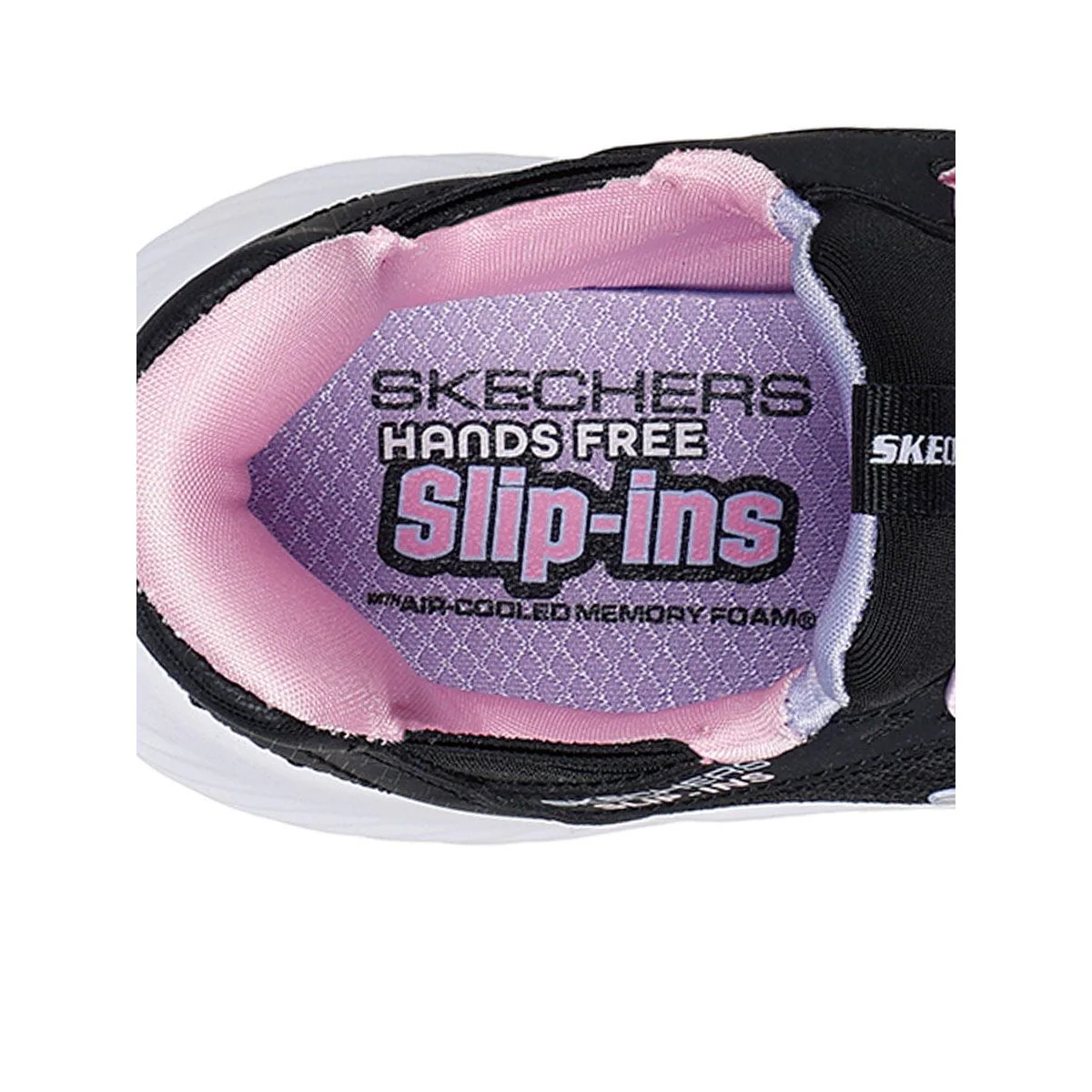 SKECHERS Slip-ins®: Bounder - Simple Cute Girls Running Shoes - Black - US 1