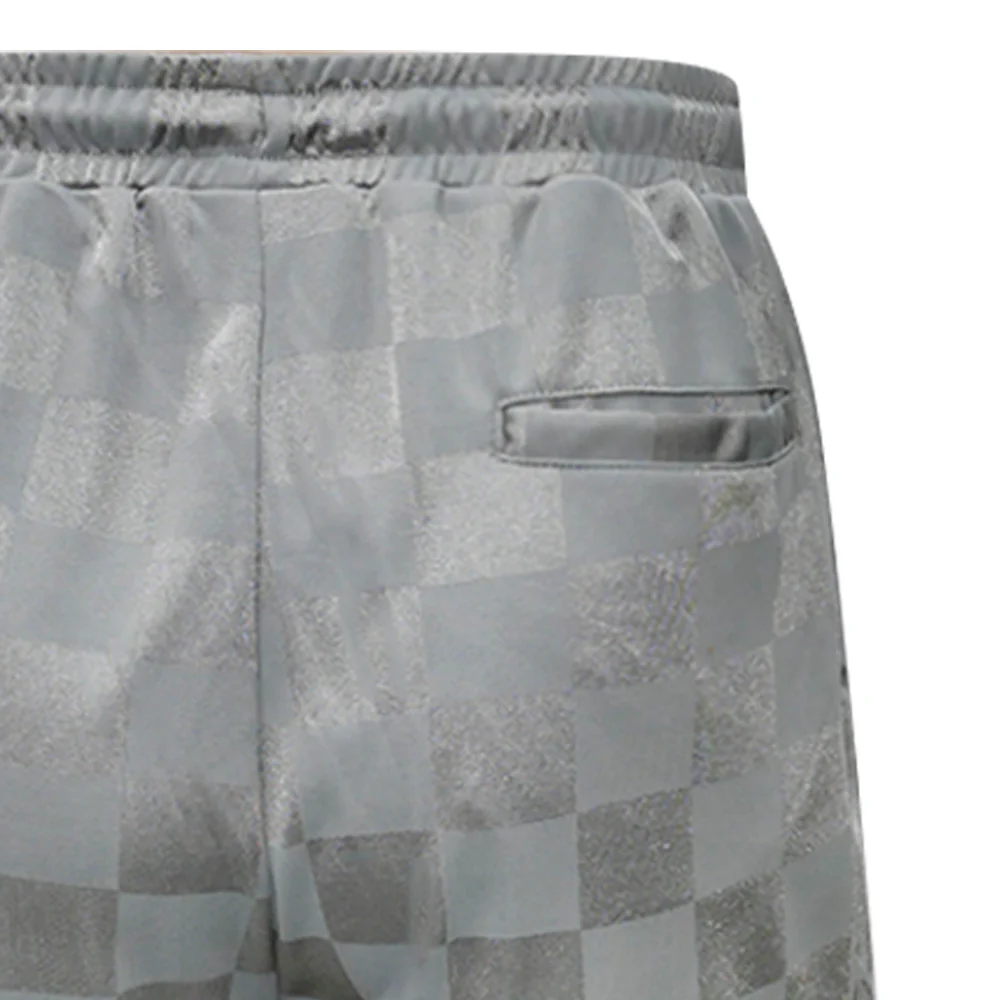 Мужские шорты Umbro Checkered Football — цвет серый, размер 2XL (американский размер)