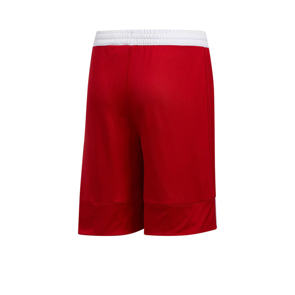 Детские шорты Adidas 3 г Speed Reversible Basketball — цвет красный, размер 128 CM