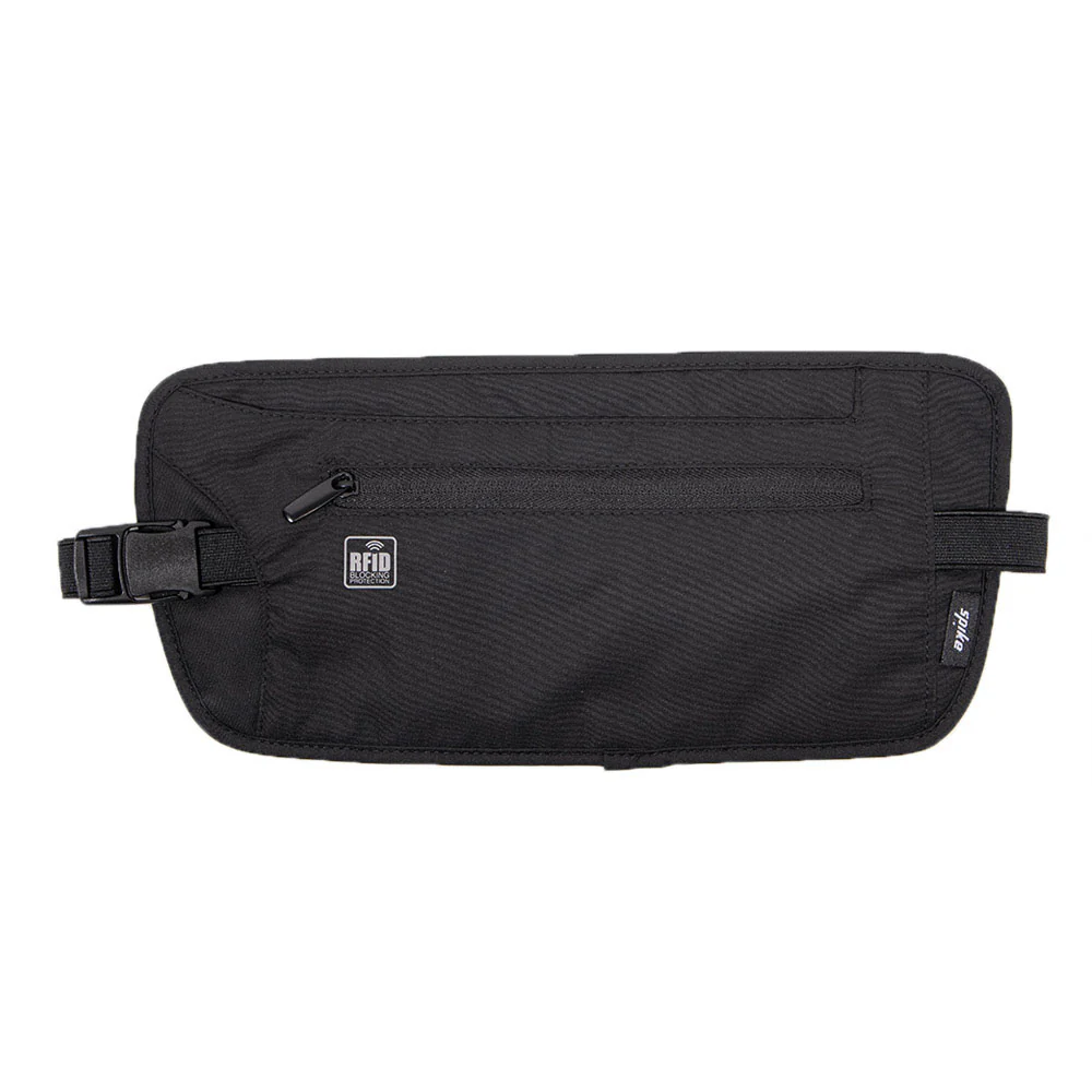 SPIKE Running Bag H2 25 04 Unisex Running Waist Bags - Black - ONE SIZE