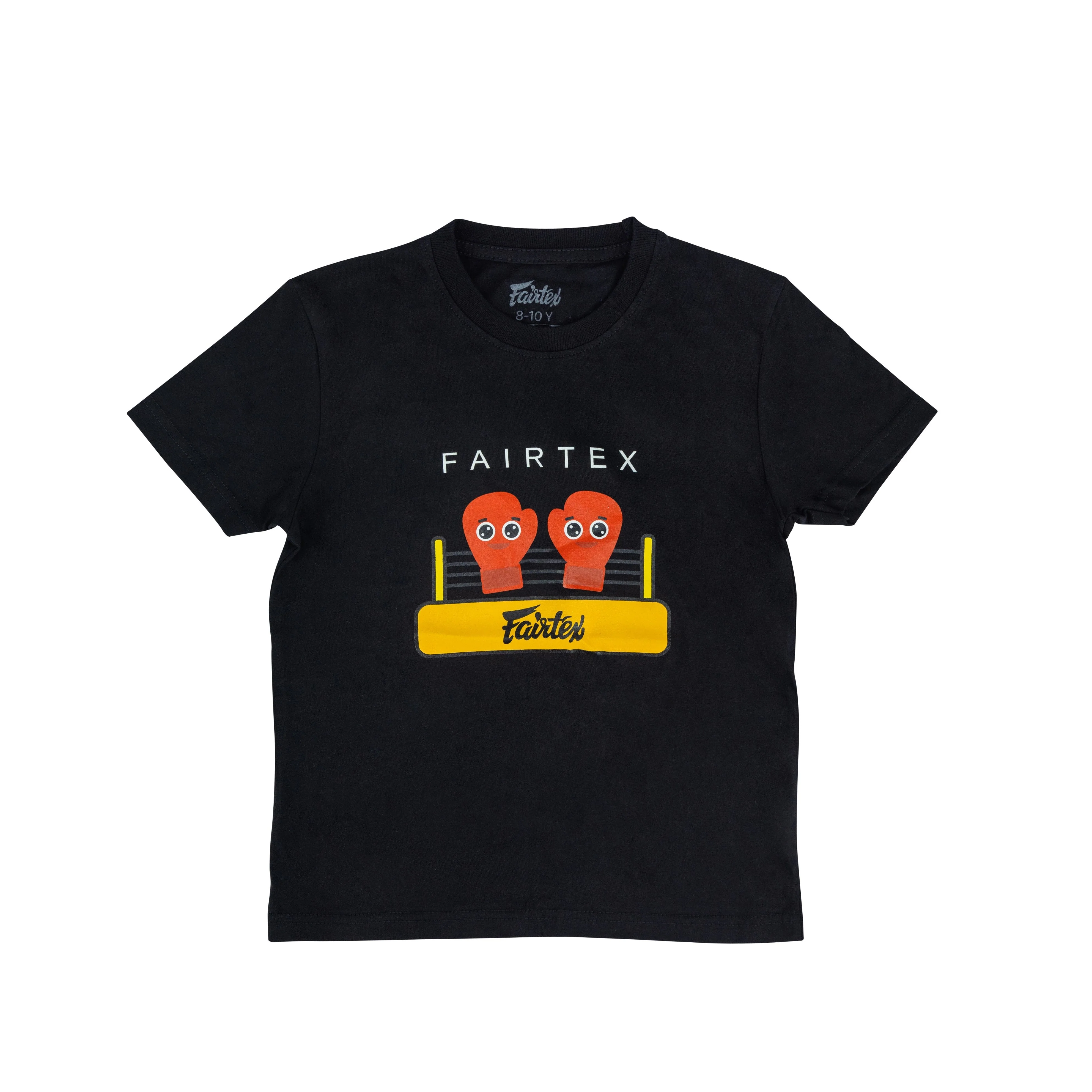 Fairtex Kids T-Shirts - TSTK10 - Black - Black - 10-12 yrs