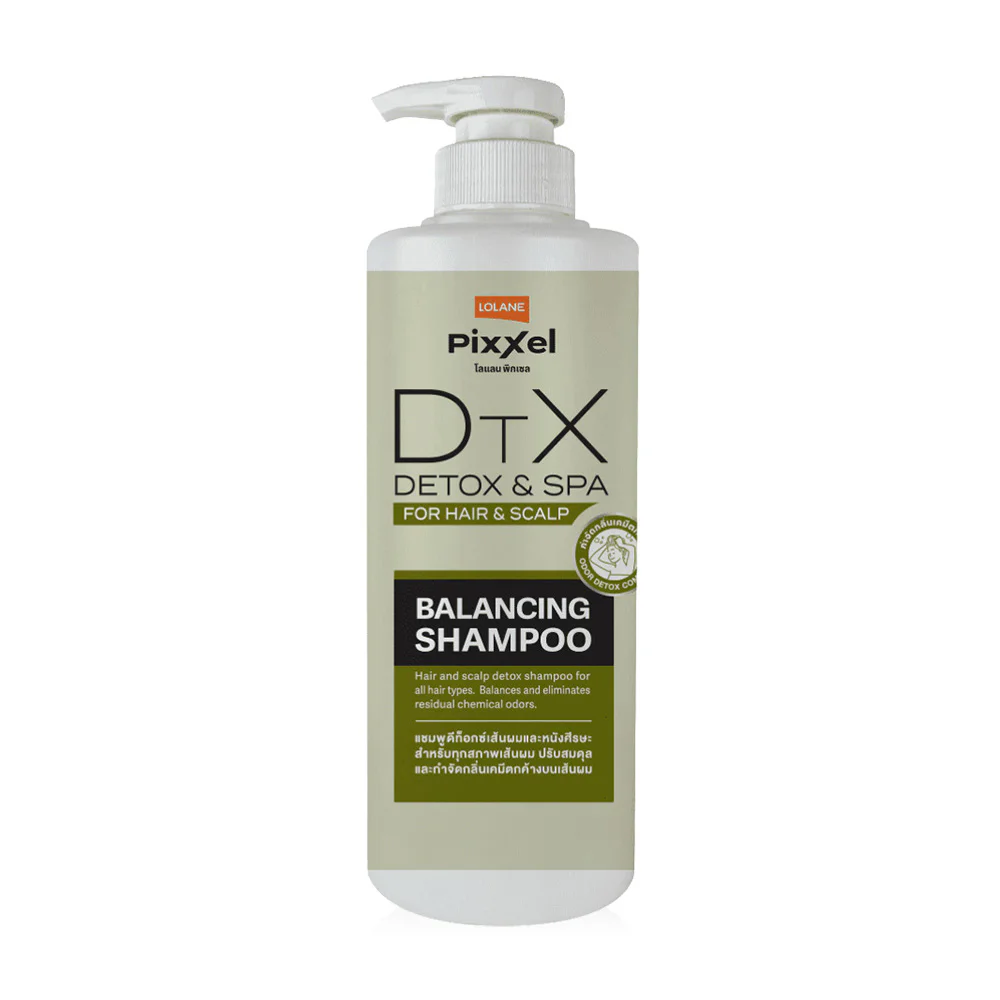 Lolane Pixxel Detox & Spa Balancing Shampoo — Balancing, 550 мл