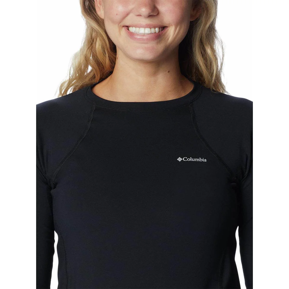 COLUMBIA Omni-Heat Midweight Women's Hiking Baselayer - Black - 2XL (ASIAN  SIZE)