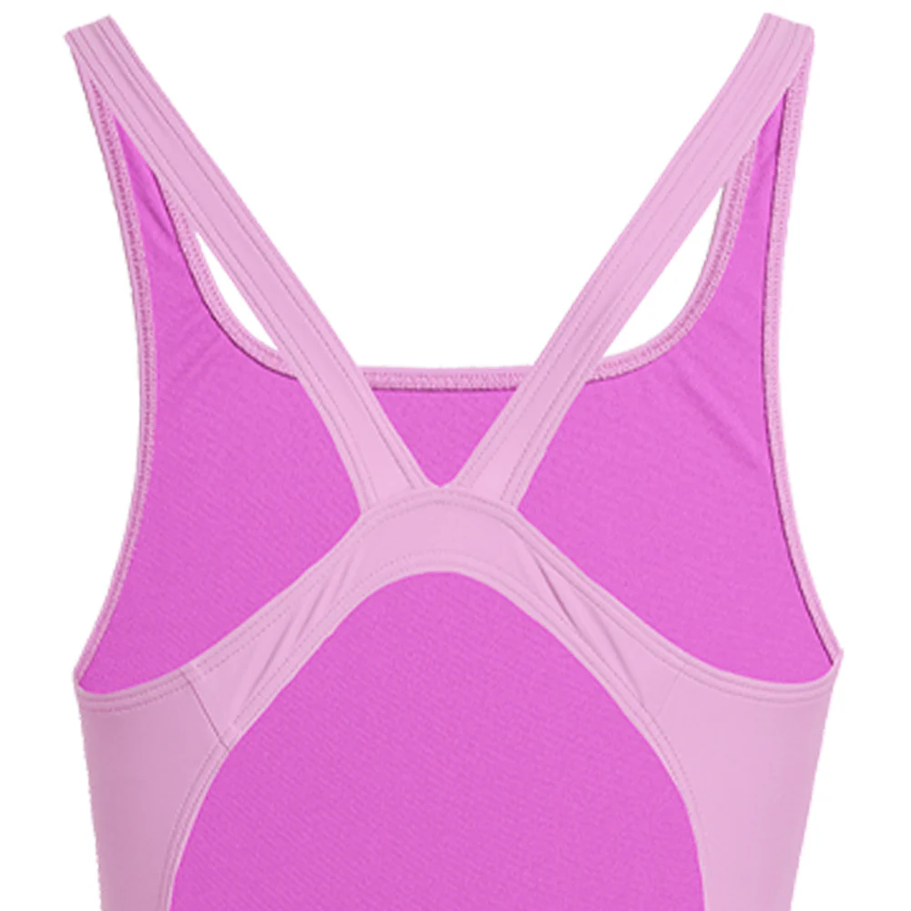 ADIDAS V-Back Girls Swimsuit - Purple - 128 CM