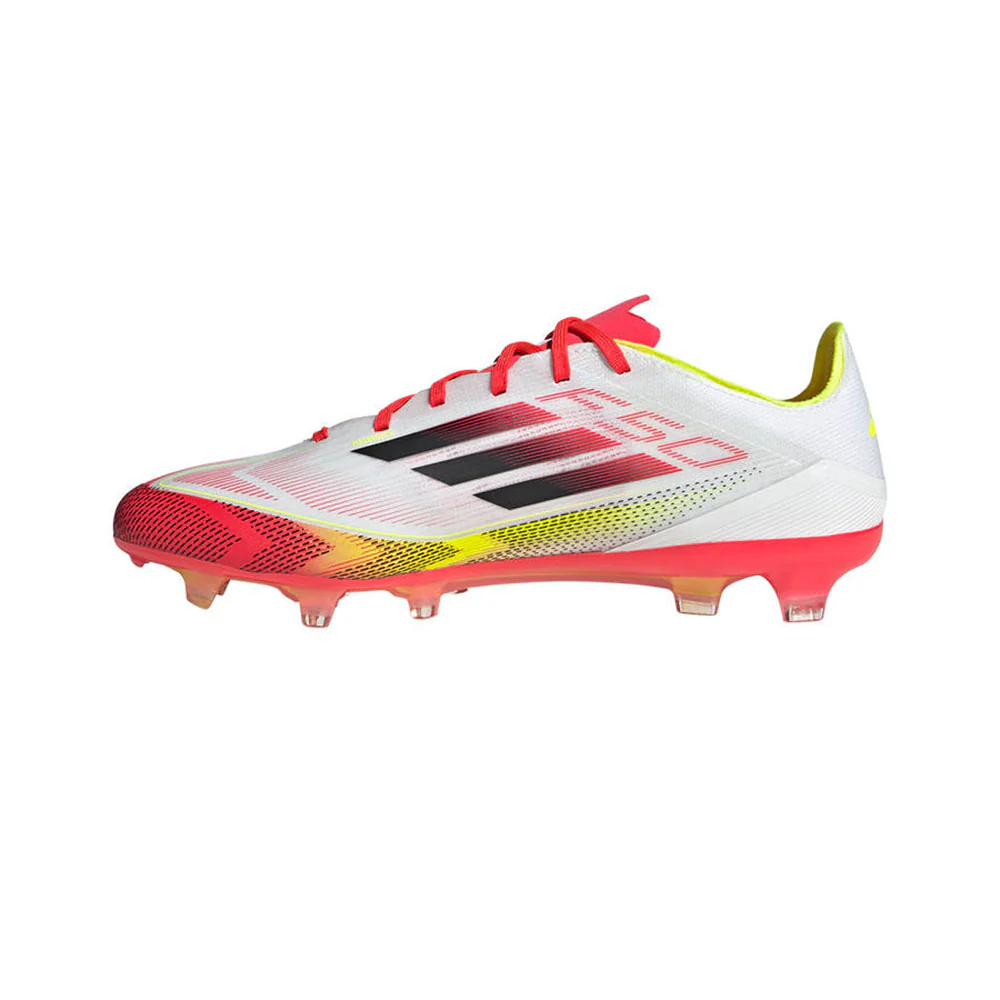 Мужские футбольные бутсы Adidas F50 Pro Fg — цвет белый, размер UK 10