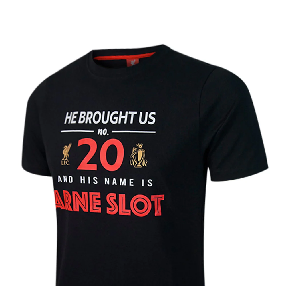 LFC Arne Slot Graphic Men's Football T-Shirt