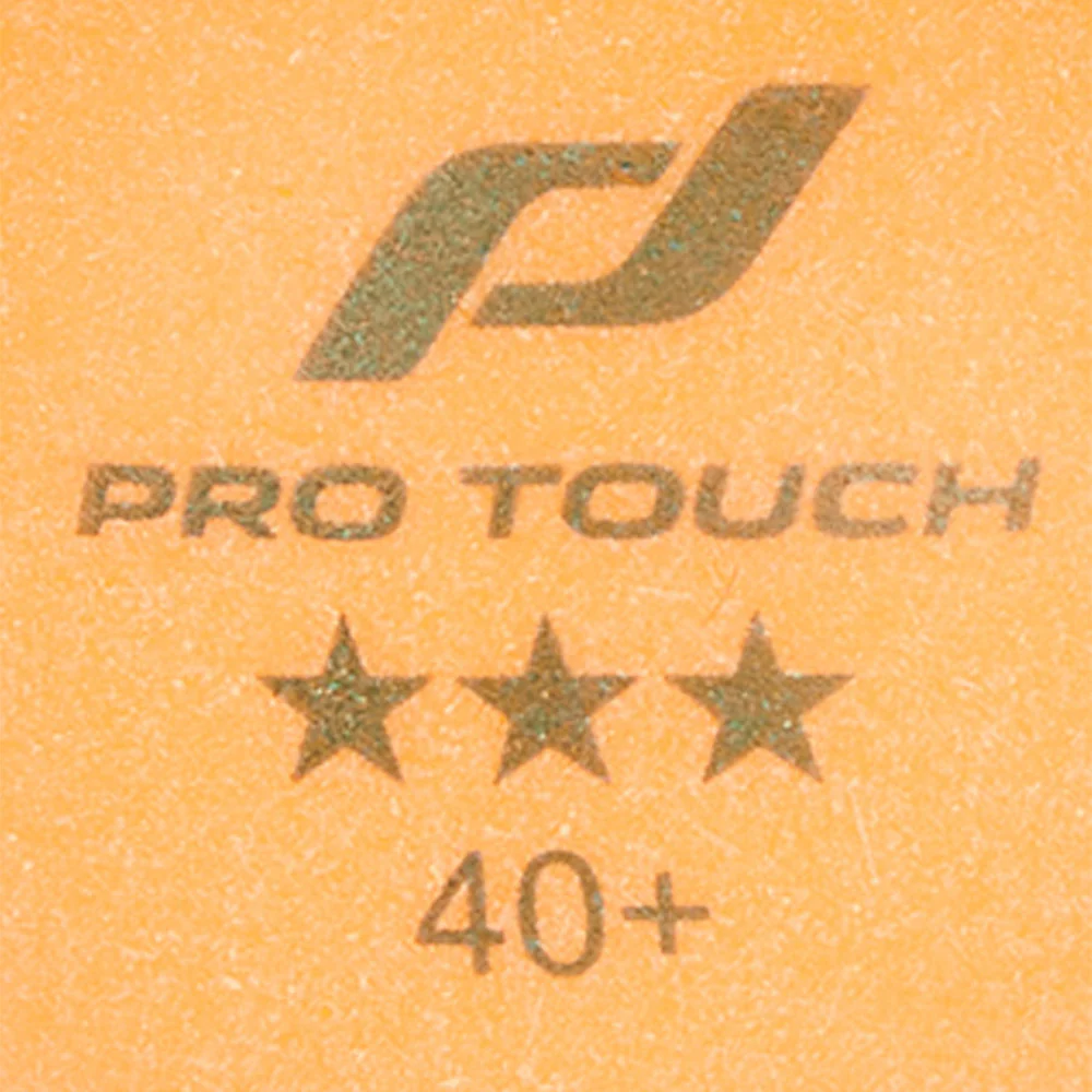 PRO TOUCH Pro Ball 3 Star Table Tennis Ball (3 Pieces) - Orange - ONE SIZE