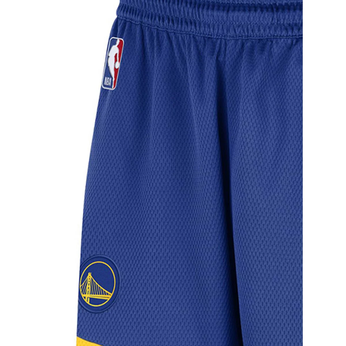 NIKE Golden State Warriors Icon Practice Men's Basketball Shorts - Blue - 2XL (US SIZE)