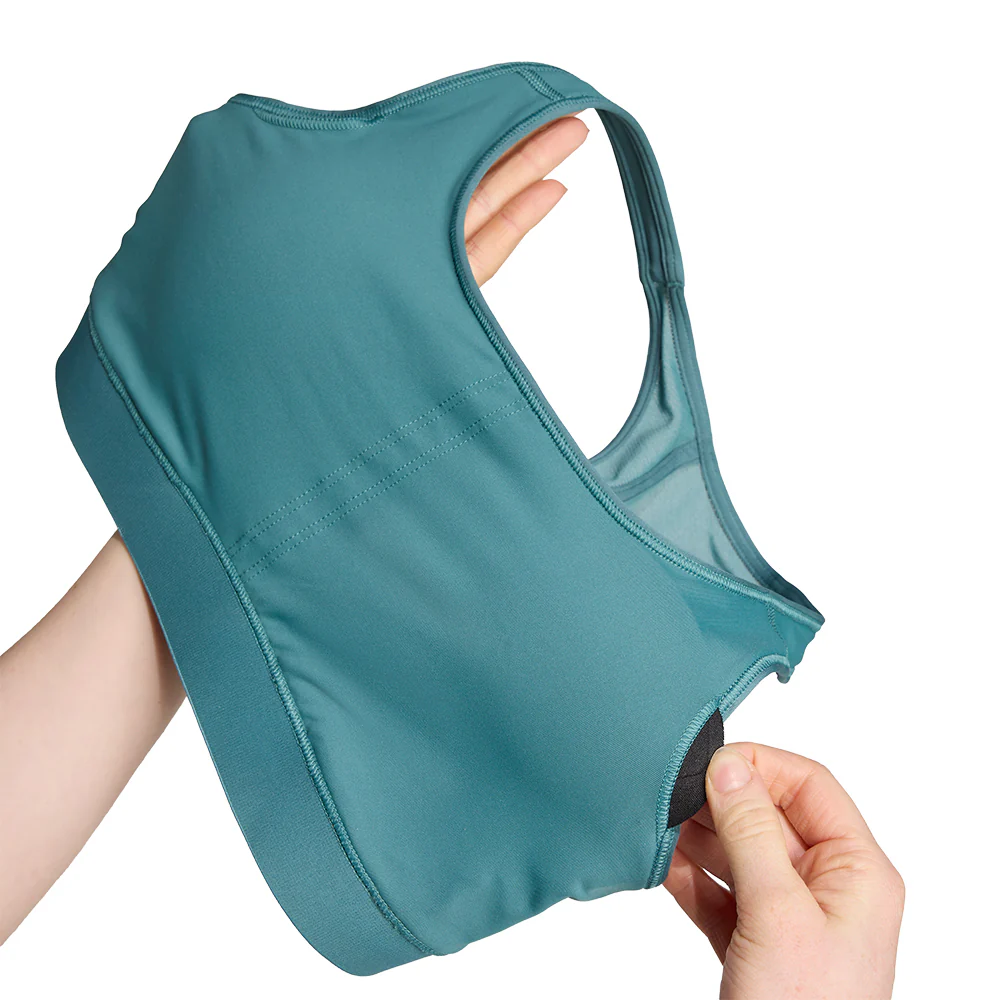 ADIDAS Powerreact Train Medium-Support 3-Stripes Women's Sports Bra