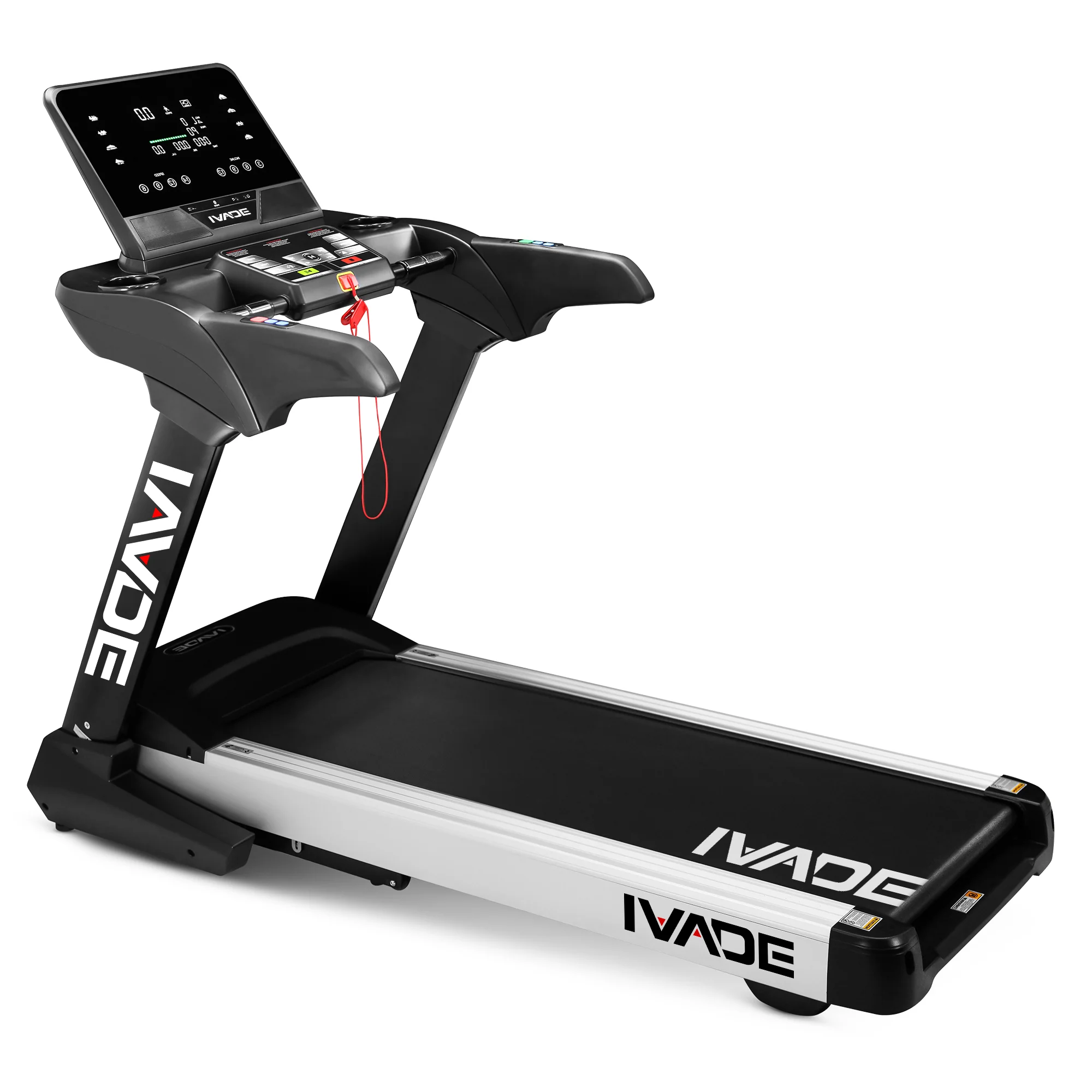 ลู่วิ่งไฟฟ้า รุ่น IV70 (SEMI-Commercial) (ดำ) - Black - ONE SIZE