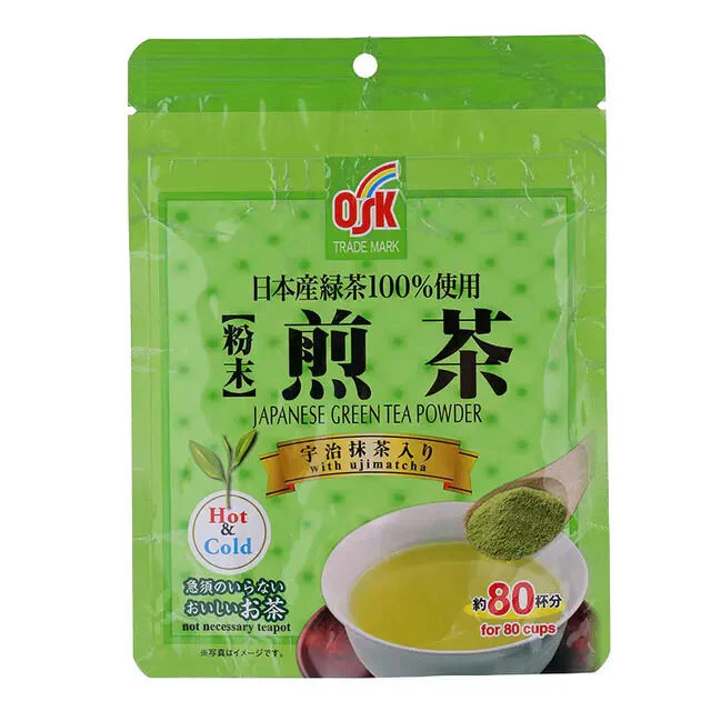 Osk Green Tea Powder Ujimatcha 40g. โอเอสเคกรีนทีแบบผงอุจิมัจฉะ 40กรัม - Multi color - One Size
