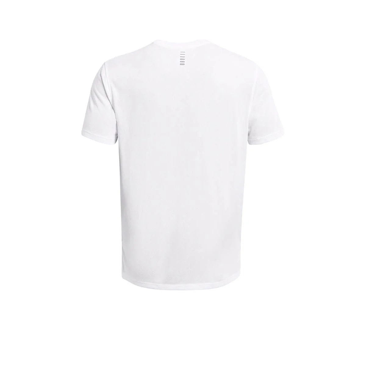 Мужская беговая футболка Under Armour Launch Splatter — цвет белый, размер L (американский размер)