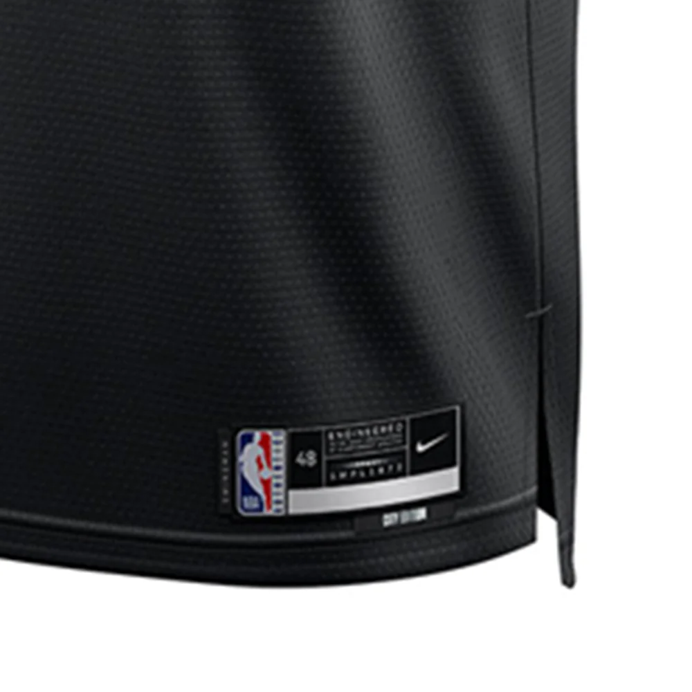 NIKE  Men's Jaime Jaquez Jr. Miami Heat City Edition 2025/26 Basketball Jersey - Black - 2XL (US SIZE)