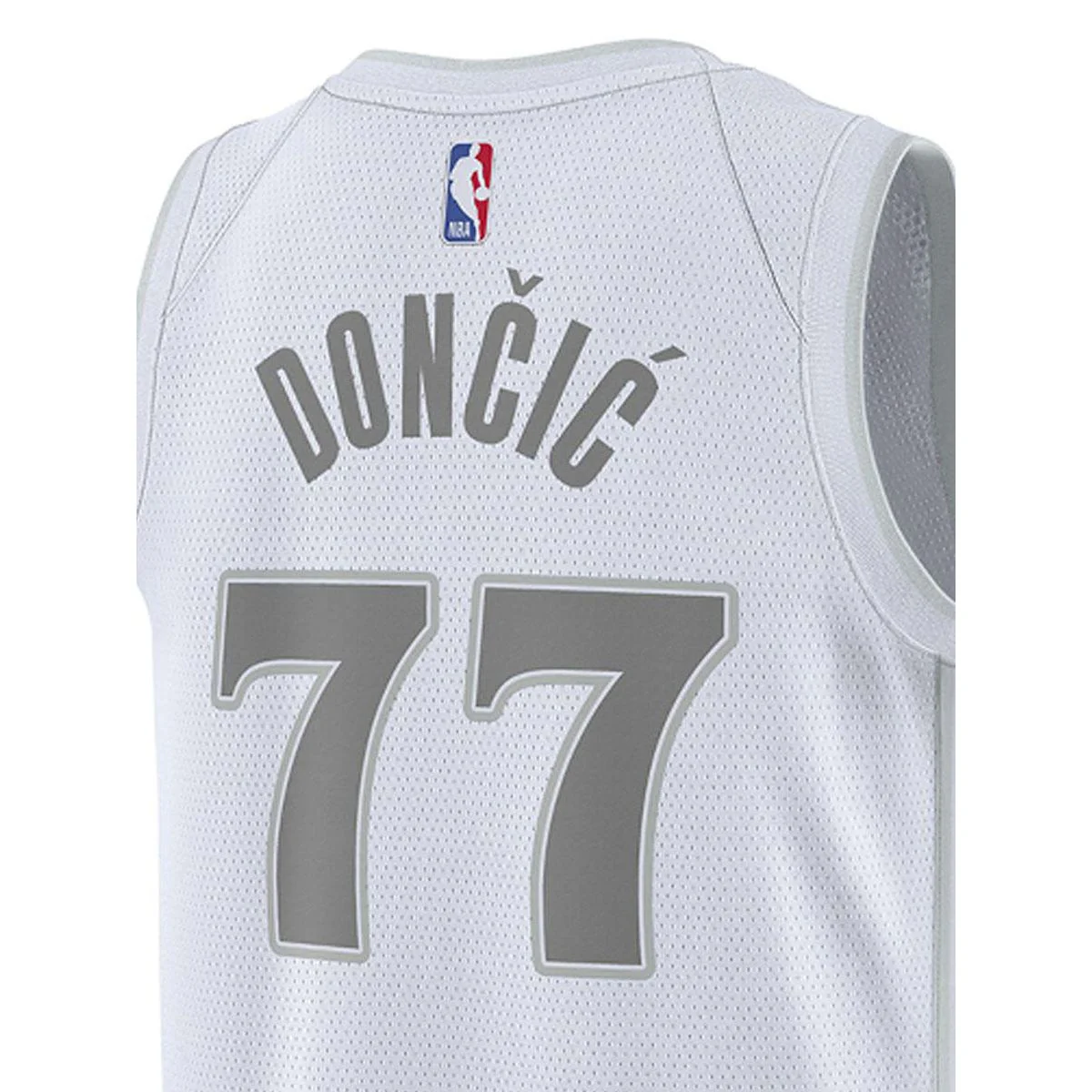 NIKE Men's Luka Doncic Dallas Mavericks City Edition 2024/25 Basketball Jersey - White - 2XL (US SIZE)