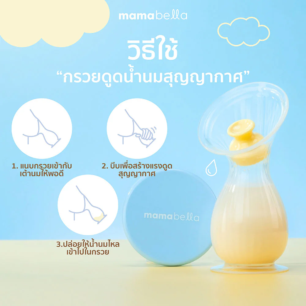 Mamabella Silicone Breast Pump 1pc