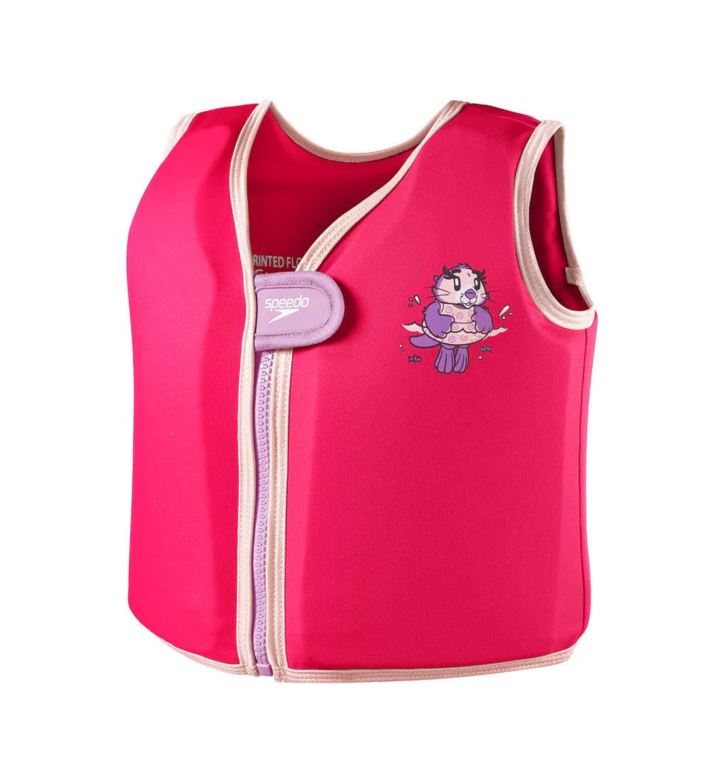 SPEEDO 8-1225214687 Kids Life Vest - Pink - 1-2 YEARS