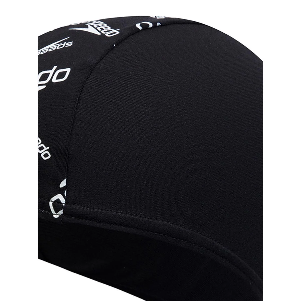 SPEEDO Monogram Endurance+ Unisex Swimming Cap - Black - ONE SIZE