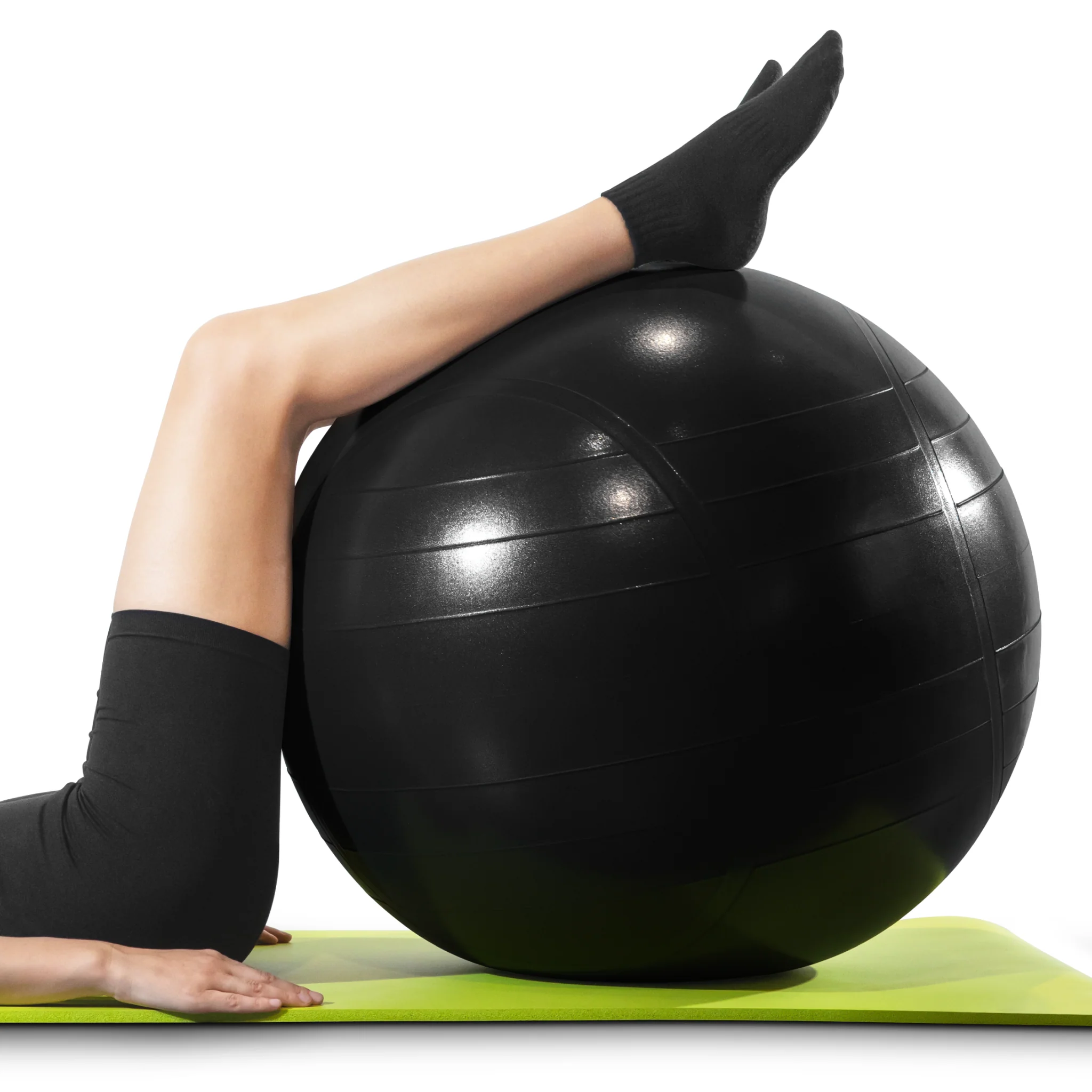 MDBuddy ลูกบอล Commercial Gym Ball ขนาด 75CM (MD1281-75MM) - Black - ONE SIZE
