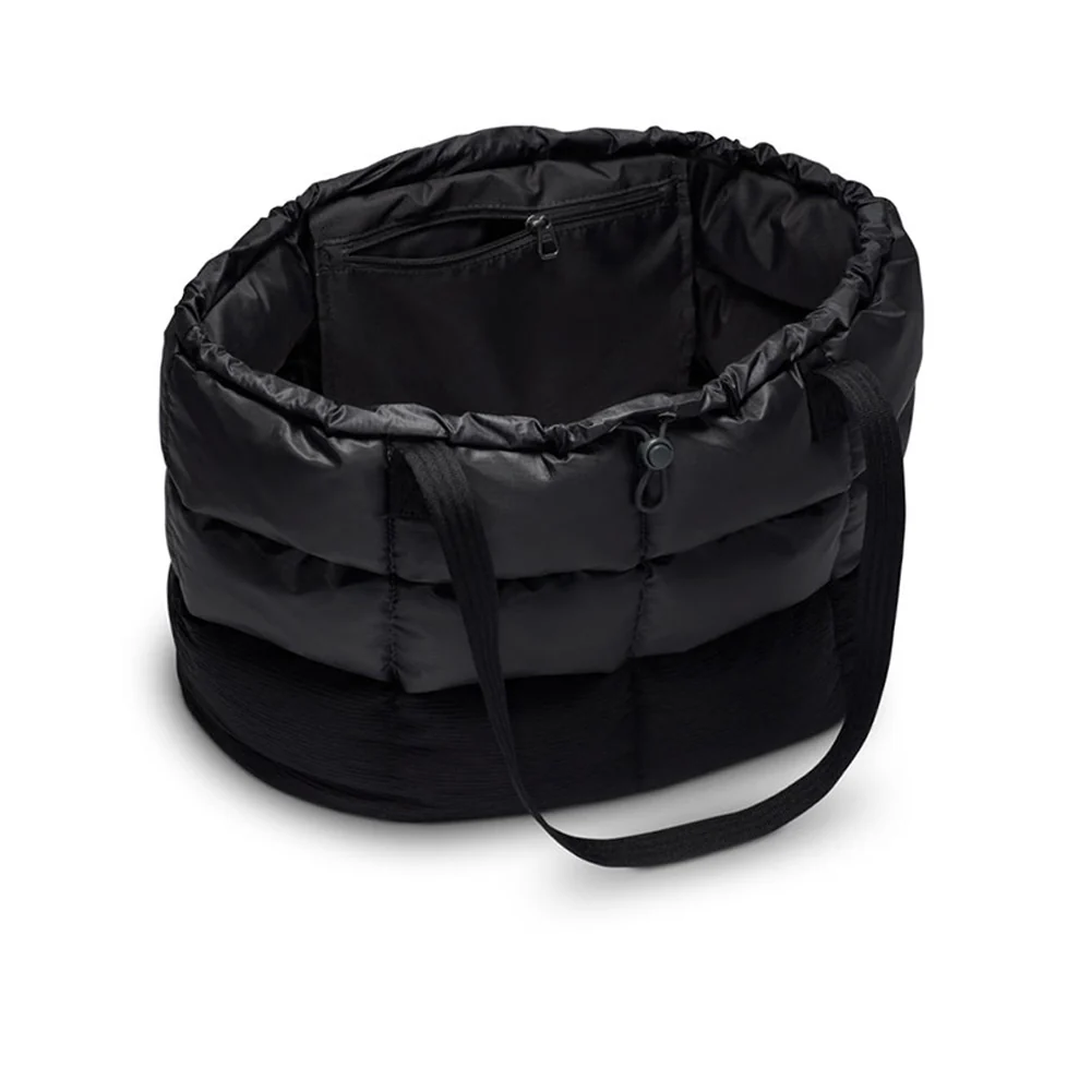 NIKE Sportswear Puffle Unisex Tote Bag - Black - ONE SIZE