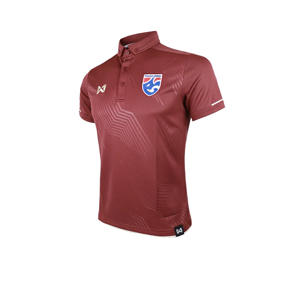 Поло унисекс Warrix Changsuek Luminous — цвет красный, 2L