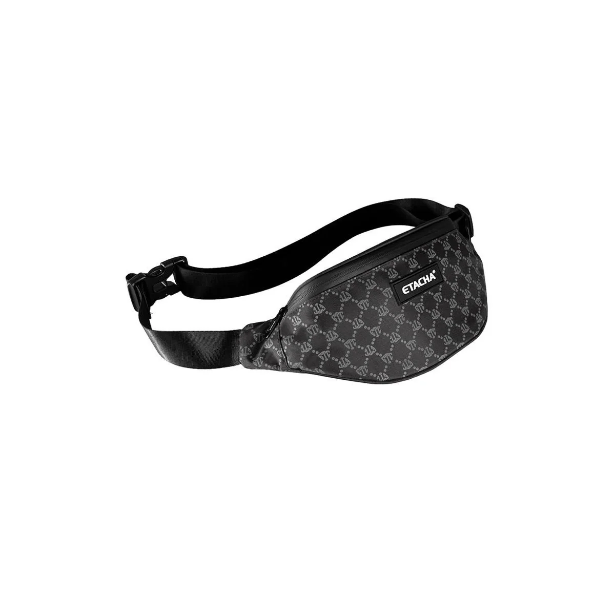 ETACHA Rush Unisex Chest Bag - Black - ONE SIZE