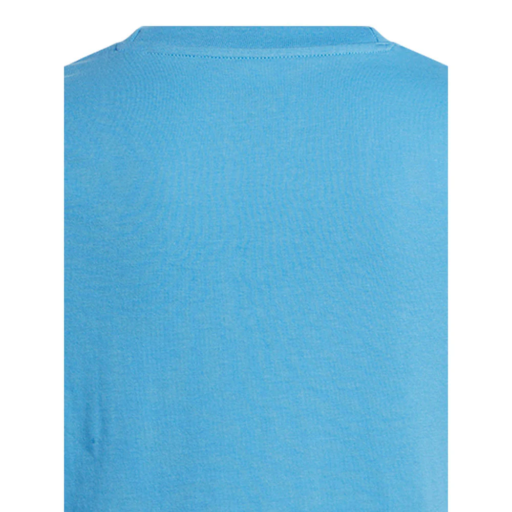 REEBOK Identity Crop Women's Training T-Shirt - Blue - L (US SIZE)