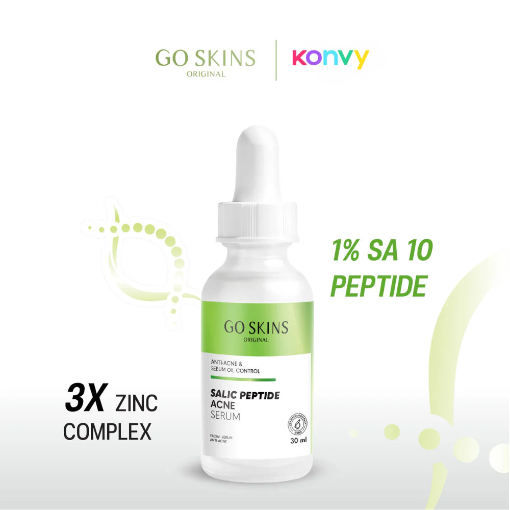 GO SKINS Salic Peptide Acne Microbiome Serum 30ml