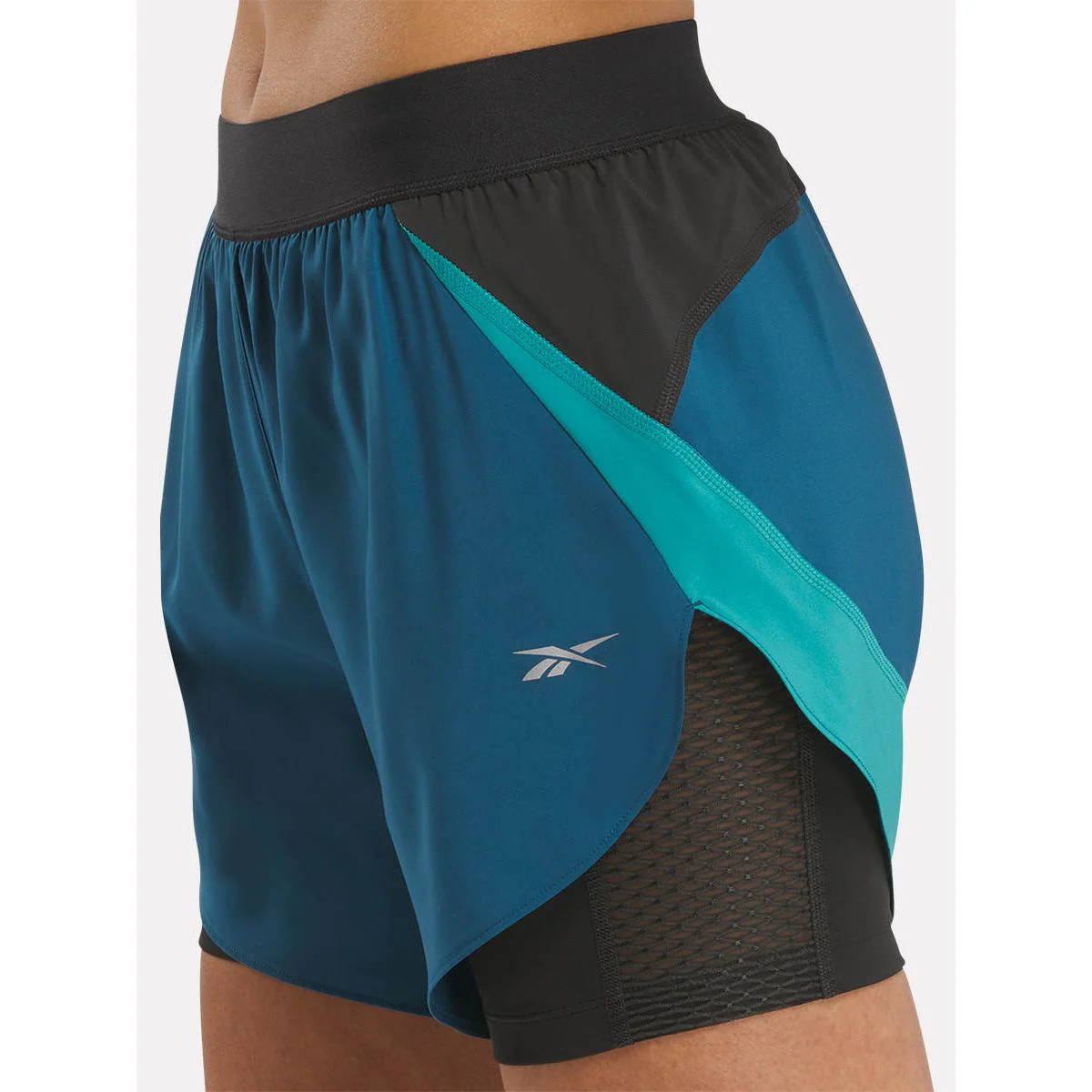 REEBOK Two-in-One Women's Running Shorts