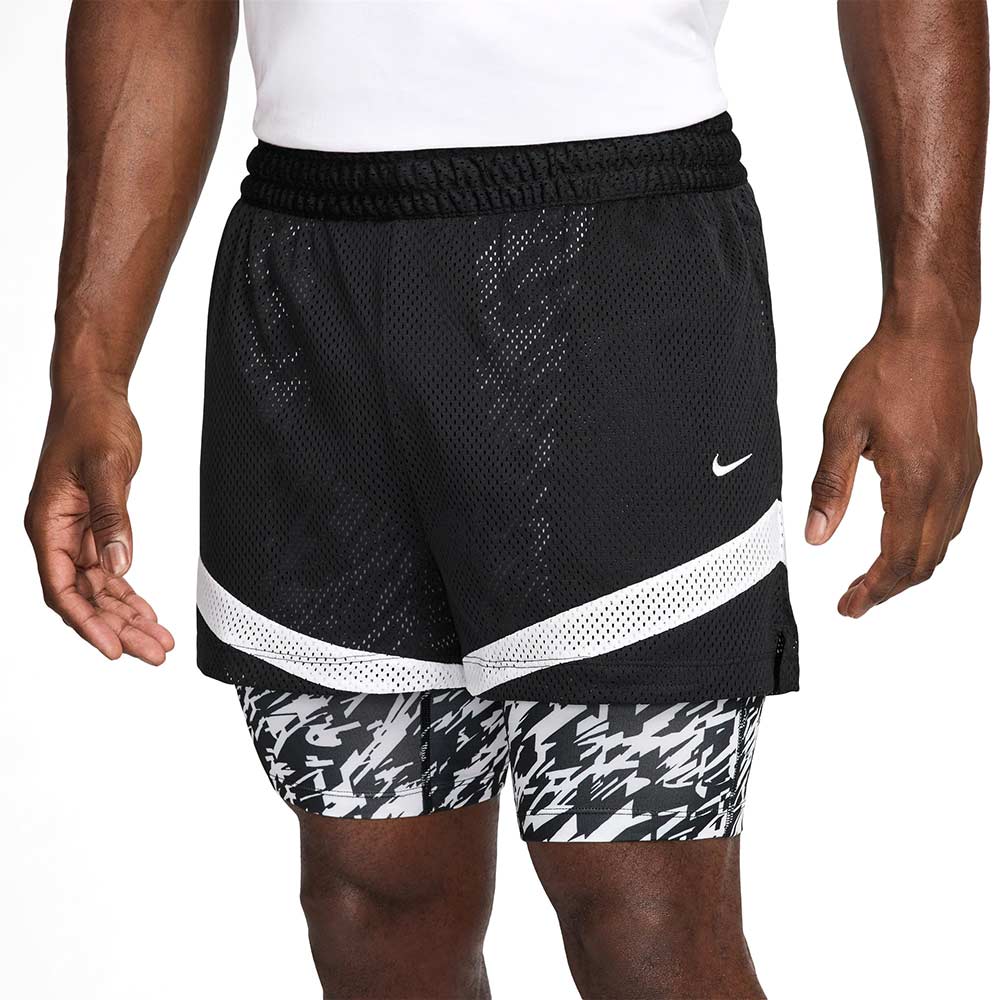 NIKE Dri-FIT Icon Men's Basketball Shorts - Black - L (ASIAN SIZE)