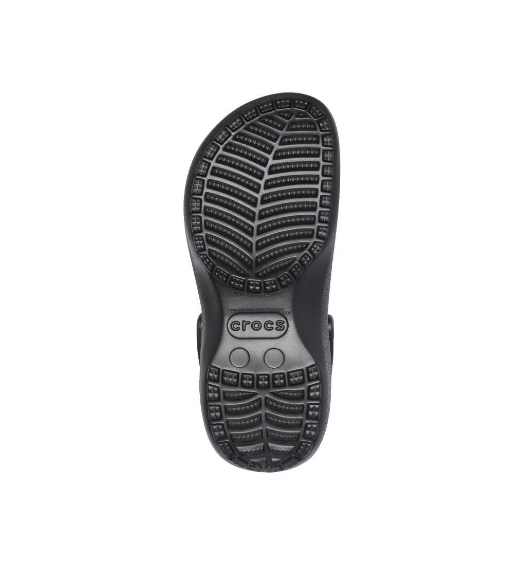 CROCS Classic Platform Clog Women's Lifestyle Shoes - Black - US W10