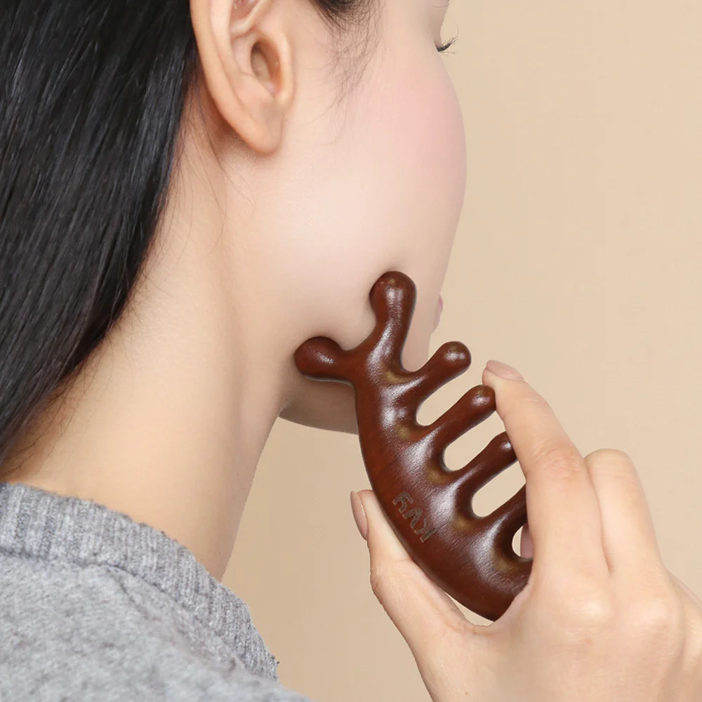 KVY Wooden Scalp Massage Comb