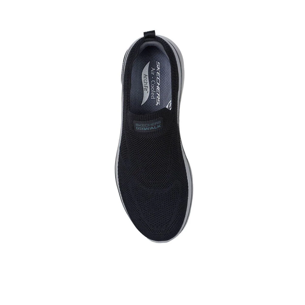 SKECHERS GO WALK® Arch Fit® 2.0 - Knitted Relief Men's Training Shoes - Black - US 10