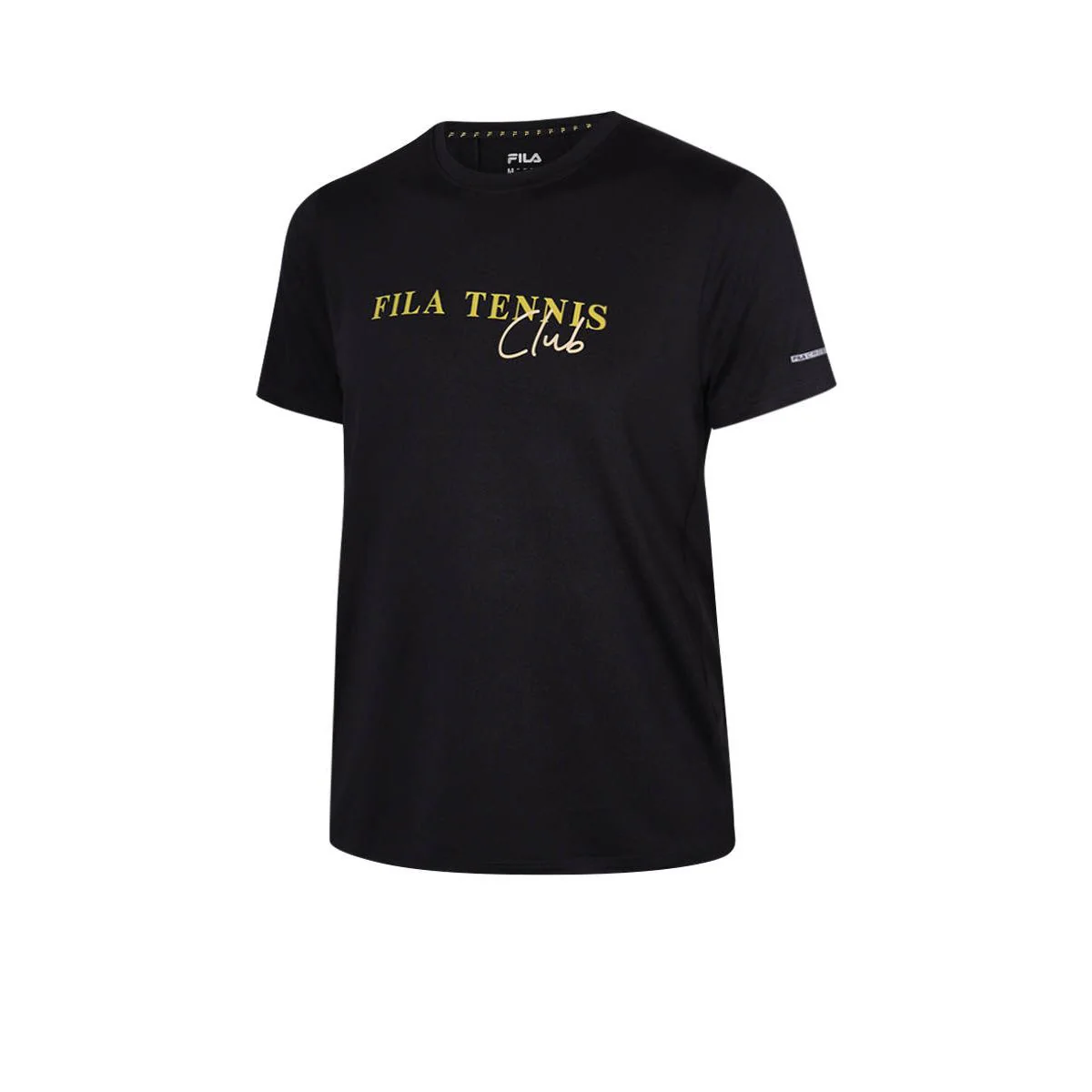 FILA Club TSS231003M Men's Training T-Shirt - Black - 2XL (US SIZE)