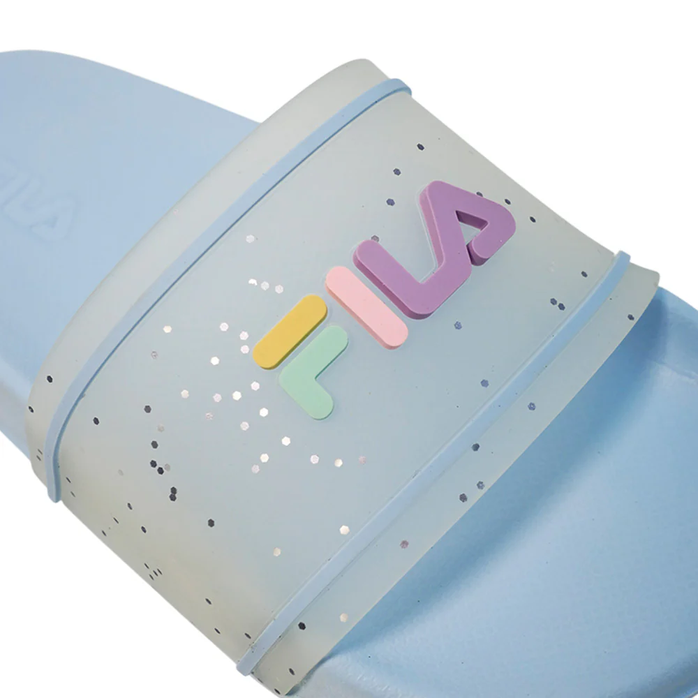 FILA Jelly Pop Kids Sandals - Blue - 1 K