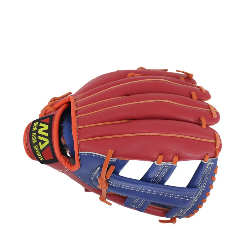 FBT Softball Gloves ถุงมือซอฟท์บอล PVC Cross 11.50 นิ้ว Red 74430 - Red - One size