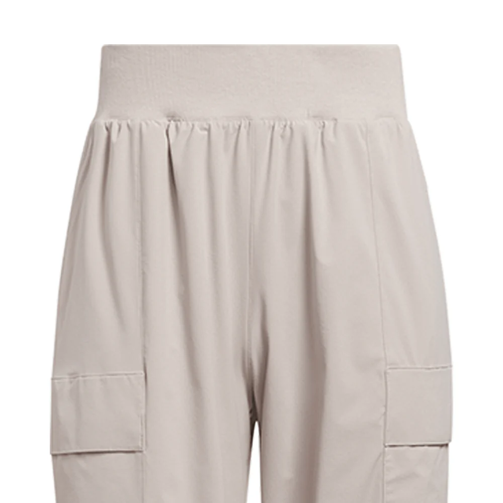 ADIDAS Beyond Twistweave Lined Cargo Women's Golf Pants - Beige - L (ASIAN SIZE)