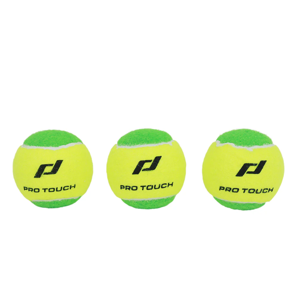 PRO TOUCH Ace Stage 1 Tennis Ball (3 Pack) - Yellow - ONE SIZE