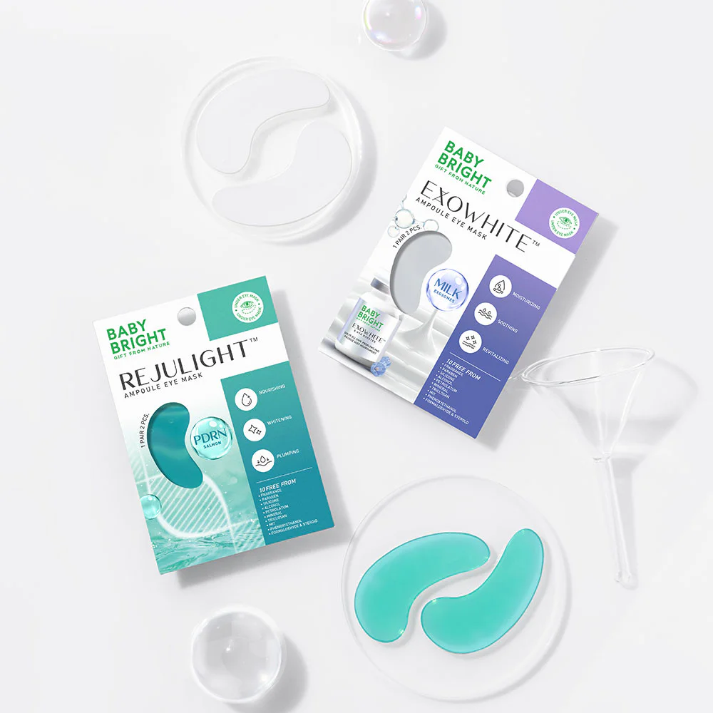 Baby Bright Exowhite Ampoule Eye Mask [2.5g x 1 Pair] - #Exowhite