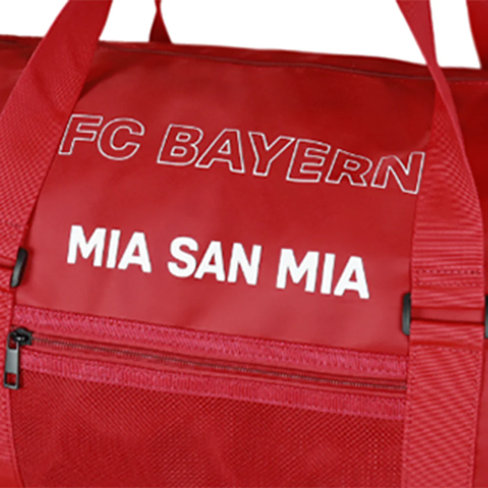 FC BAYERN MUNCHEN Mia San Mia Unisex Duffle Bag - Red - ONE SIZE