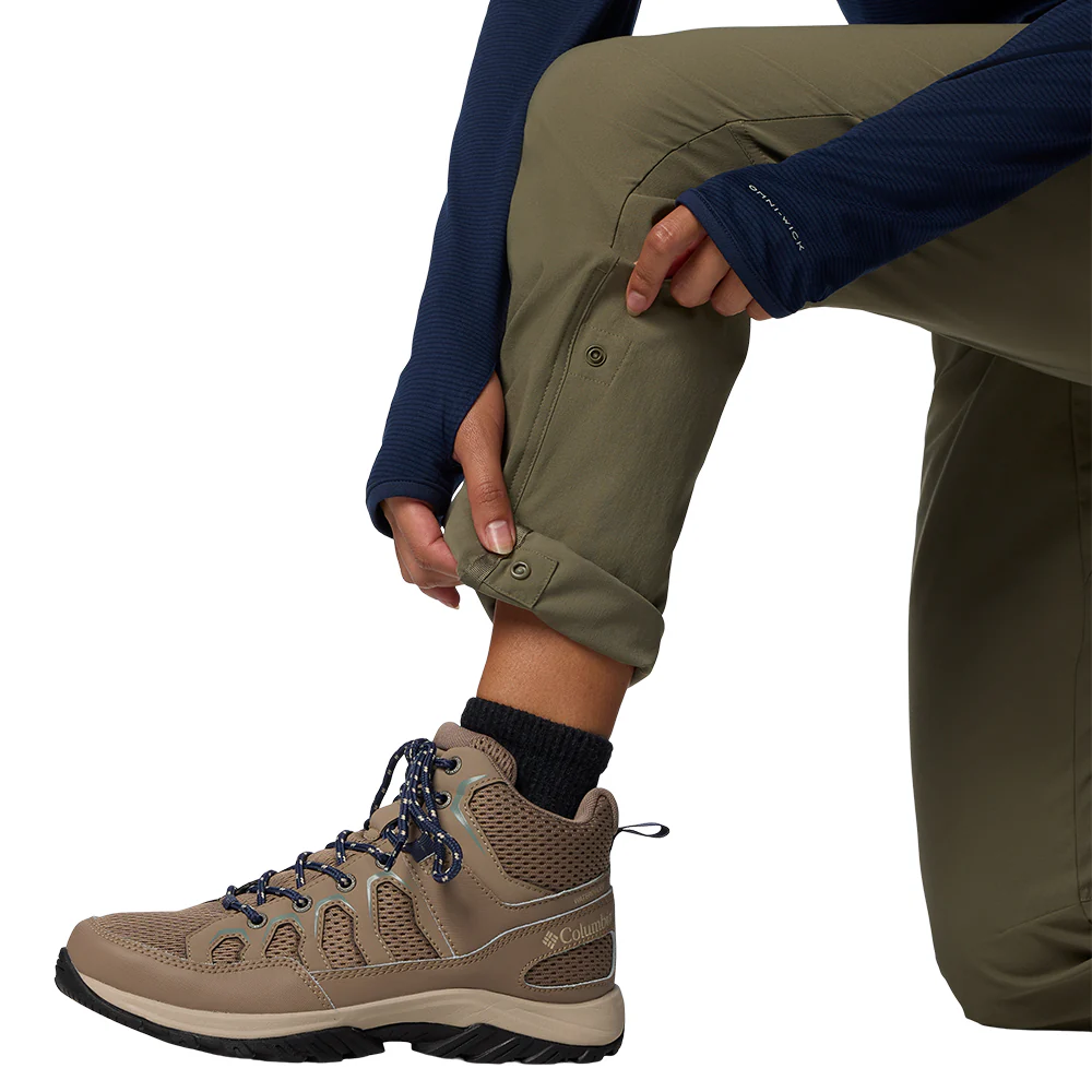 Женские брюки Columbia Leslie Falls II — цвет зеленый, размер US 10