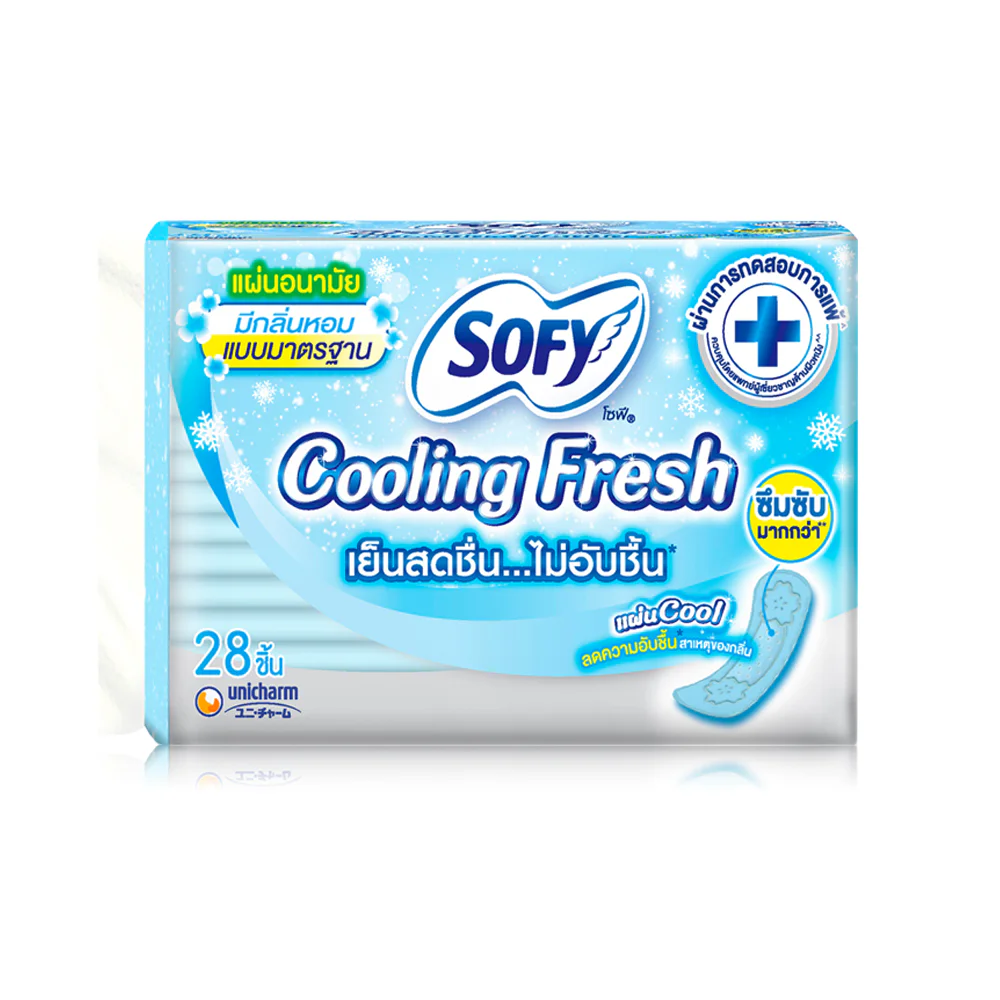 Sofy гигиенические прокладки Cooling Fresh Scented — 28pcs