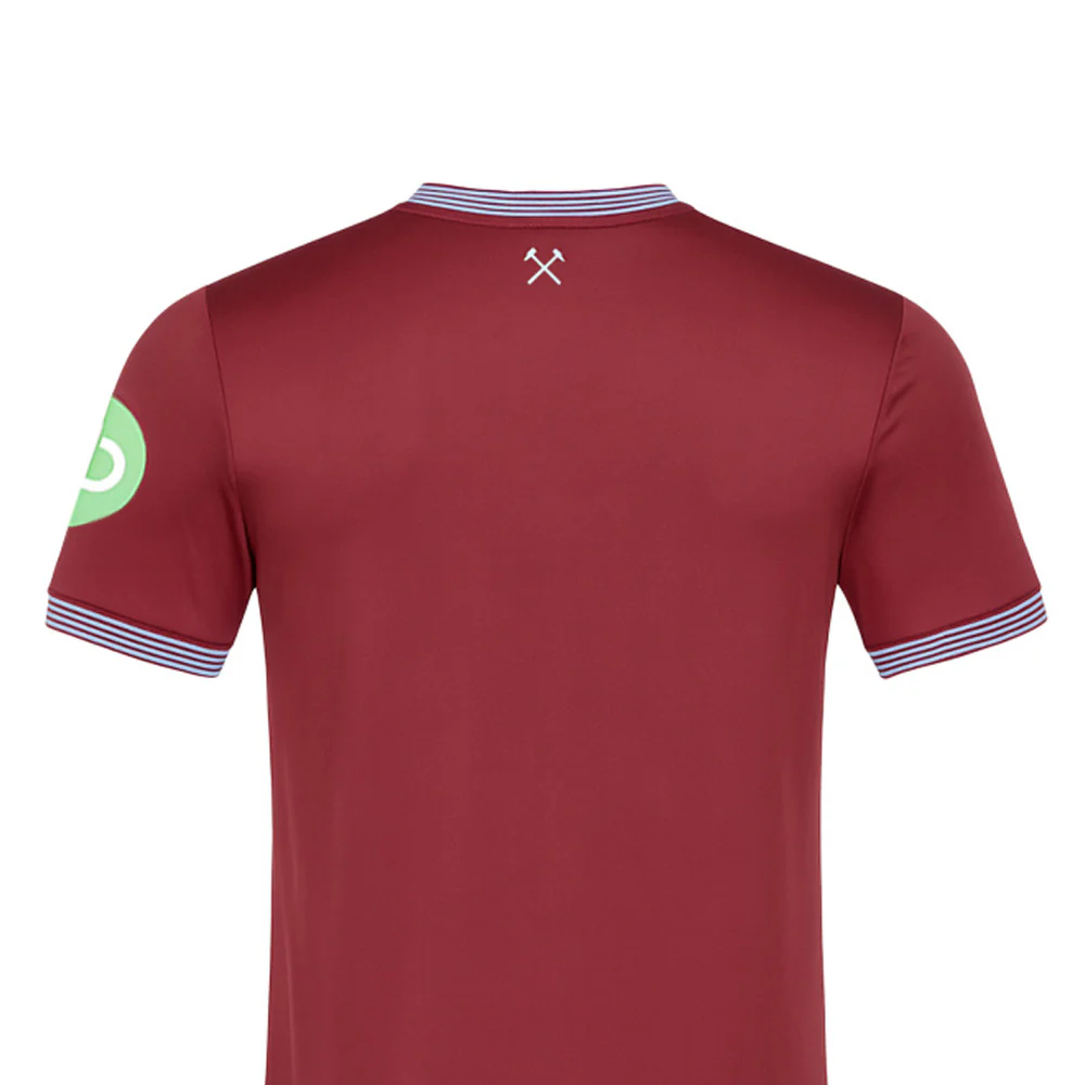 UMBRO Men's West Ham United Home 2025/26 Jersey - Red - 2XL (US SIZE)