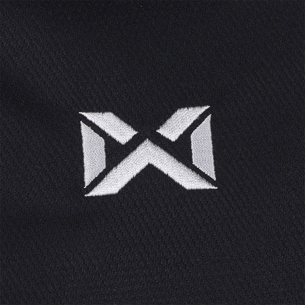 WARRIX Restart Unisex Polo Shirt - Black - 2L (ASIAN SIZE)