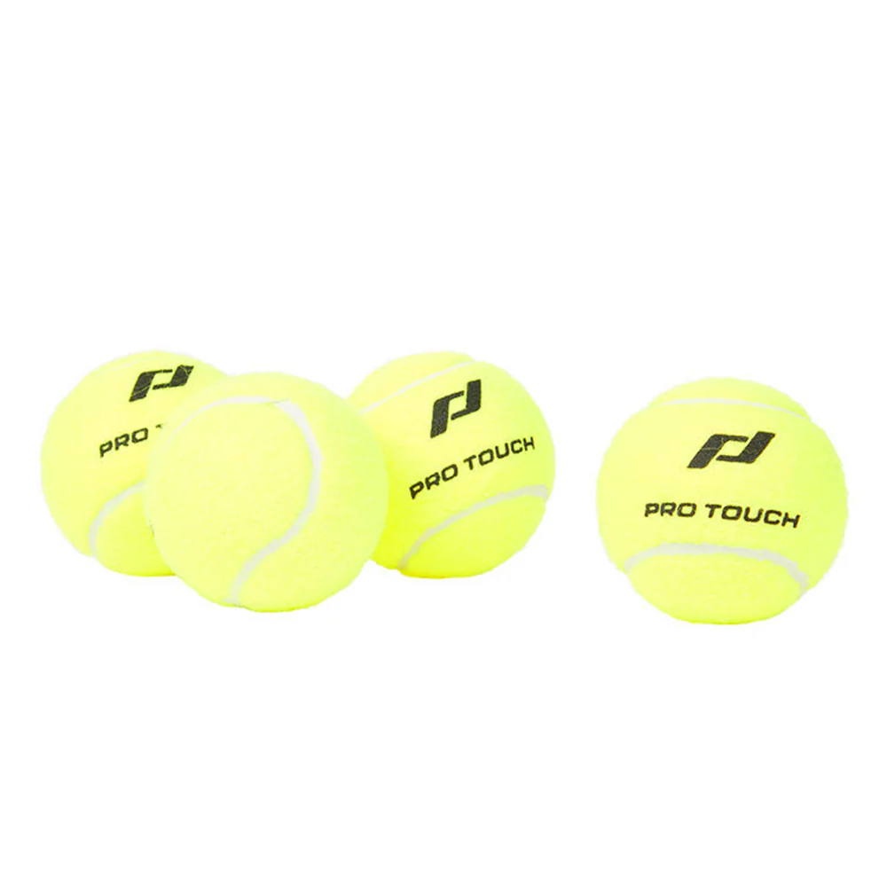 PRO TOUCH Ace Ball Pro Tennis Ball (4 Balls) - Yellow - ONE SIZE