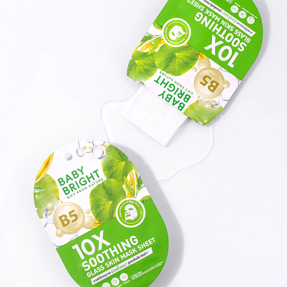Baby Bright 10X Soothing Glass Skin Mask Sheet 20g
