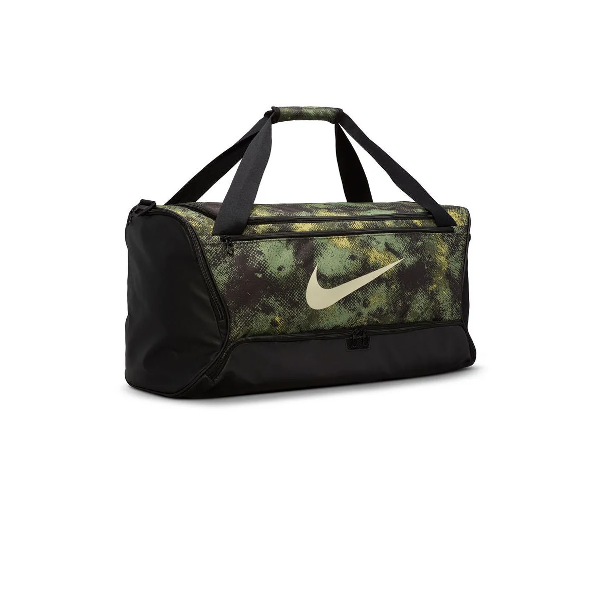 Nike Brasilia Unisex Duffel Bag — цвет зеленый, размер единый размер