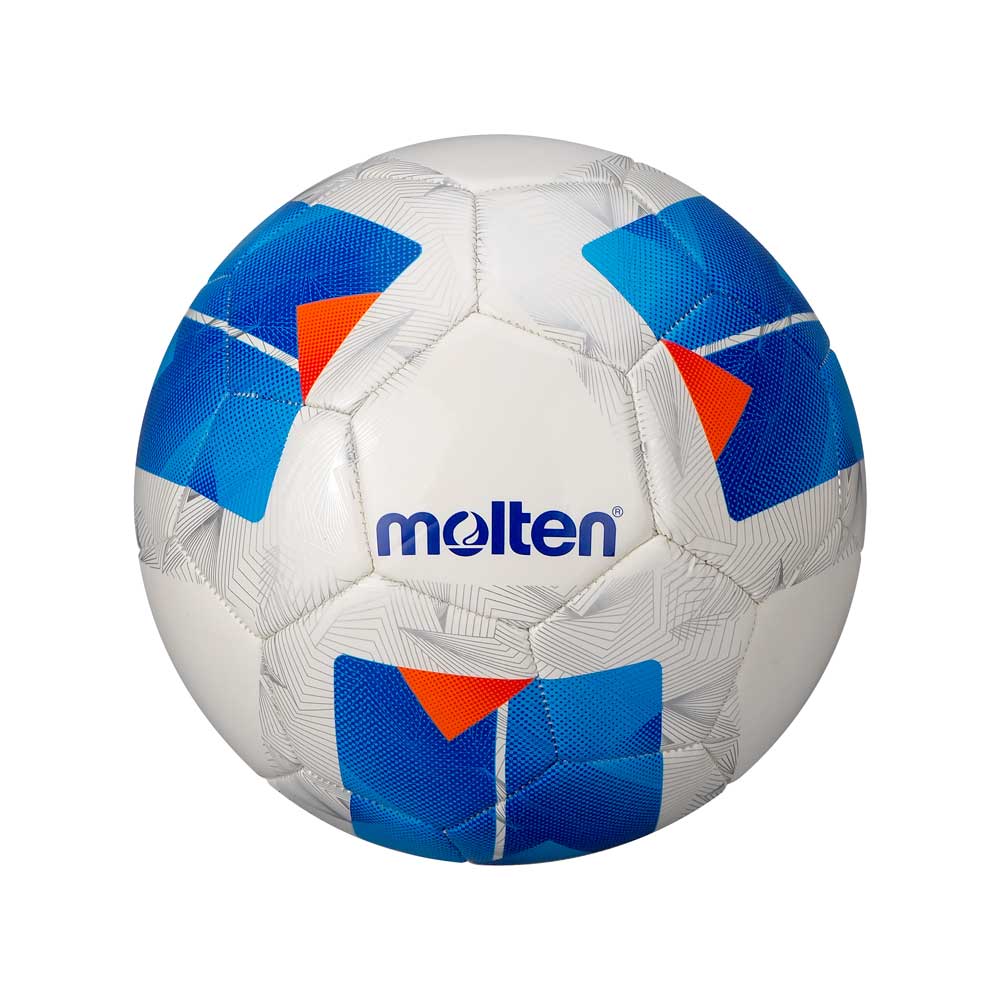MOLTEN ฟุตบอล F4N2000 TPU เย็บเครื่อง เบอร์ 4 สีขาว/น้ำเงิน - Multi color - BALL 4