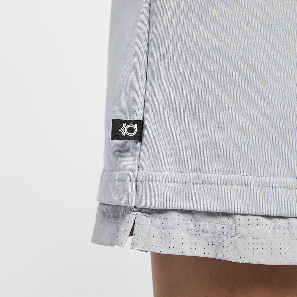 Мужские шорты Nike Kevin Durant 6" Dri-FIT Basketball — цвет серый, размер L (американский размер)