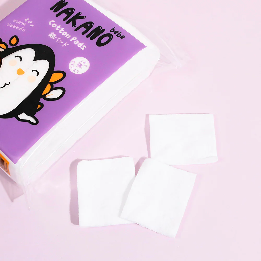 NAKANO Cotton Pad Jet Spray 50g [100Sheets]